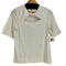 ガニー Ganni フロントツイスト オーガニックコットン S/S Tシャツ レディース JPN:S