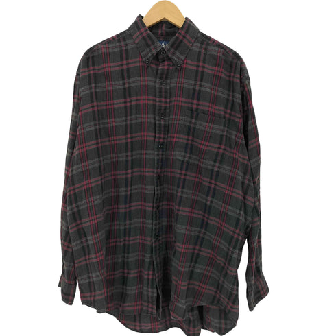 ラルフローレン RALPH LAUREN 90S BLAKE コットンボタンダウンチェックシャツ メンズ import:L