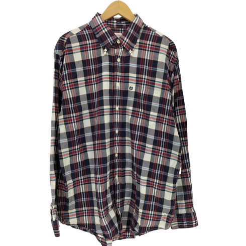 ブルックスブラザーズ 346 BROOKS BROTHERS ボタンダウンチェックシャツ メンズ import:L