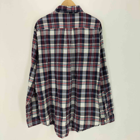 ブルックスブラザーズ 346 BROOKS BROTHERS ボタンダウンチェックシャツ メンズ import:L