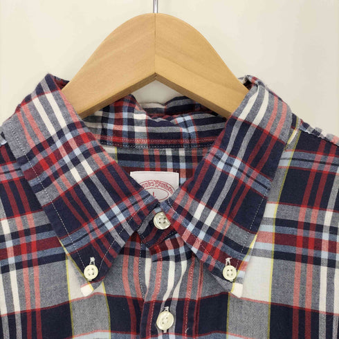 ブルックスブラザーズ 346 BROOKS BROTHERS ボタンダウンチェックシャツ メンズ import:L