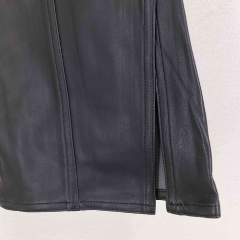 チノ CINOH フェイクレザースリットパンツ レディース JPN:36