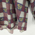 ドッカーズ DOCKERS 90S 紺タグ リーフ柄 ブロックチェック コットンボタンダウンシャツ メンズ import:L