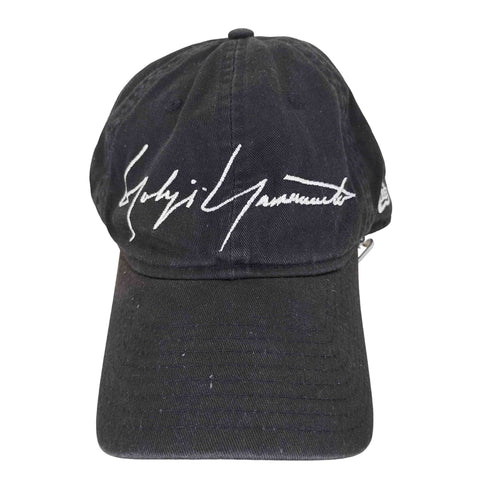 ヨウジヤマモト Yohji Yamamoto ロゴ刺繍 6パネル キャップ メンズ