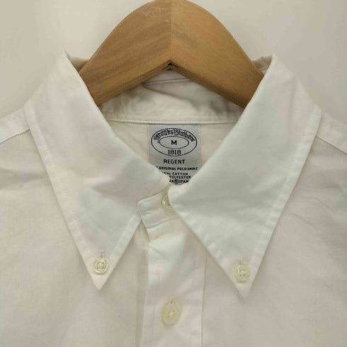 ブルックスブラザーズ BROOKS BROTHERS 刺繍 ボタンダウン ポリコットンシャツ メンズ import:M