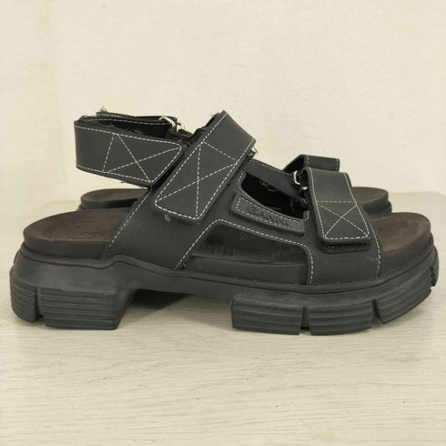 ガニー Ganni RECYCLED RUBBER SANDAL レディース JPN:39