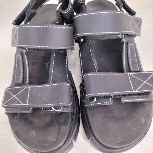 ガニー Ganni RECYCLED RUBBER SANDAL レディース JPN:39