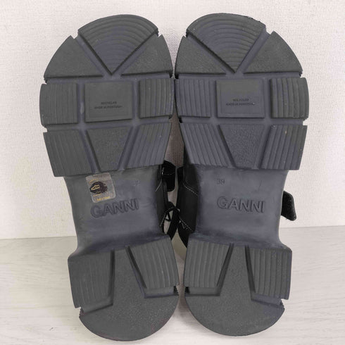 ガニー Ganni RECYCLED RUBBER SANDAL レディース JPN:39