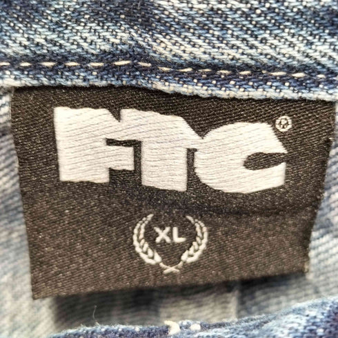 エフティーシー FTC 22SS DENIM PAINTER SHORT メンズ XL