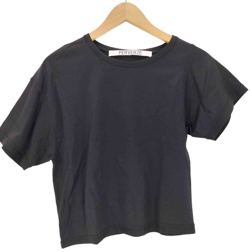 パーバーズ PERVERZE Slip Neck Tee レディース FREE