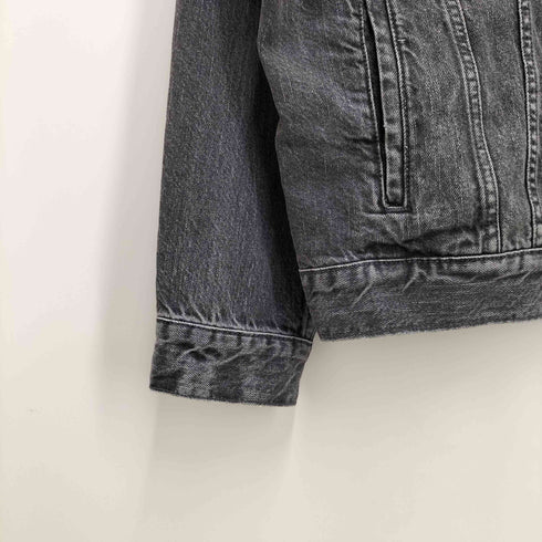 ザラ ZARA フェードカラー デニム ジャケット メンズ import:XL