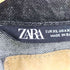 ザラ ZARA フェードカラー デニム ジャケット メンズ import:XL