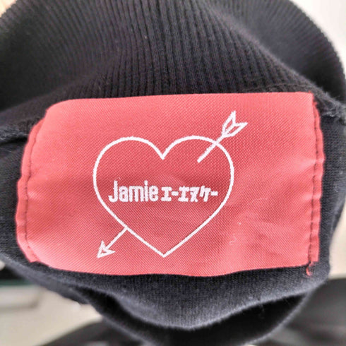 ジェイミーエーエヌケー jamie リボン シースルー 半袖ブラウス レディース