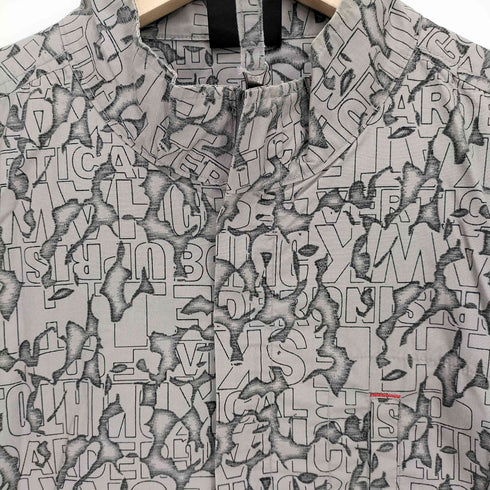 TONY HAWK 総柄 ジップ S/S シャツ メンズ import:L
