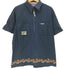 ベアー Bear 裾プリント ジップ S/S シャツ メンズ JPN:L