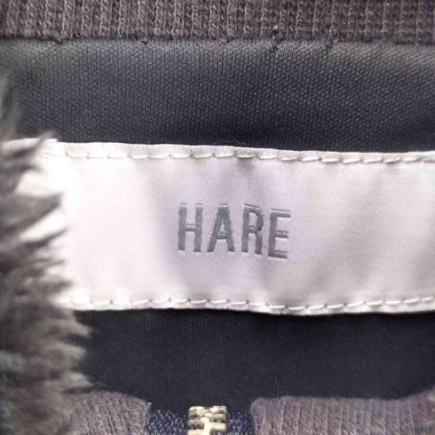 ハレ HARE ファーハーフジッププルオーバー レディース FREE