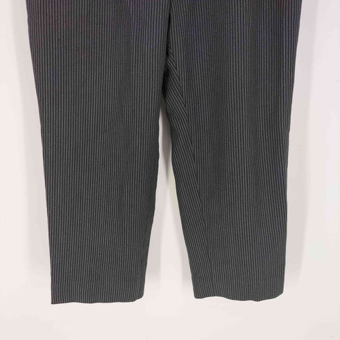 60-70S ストライプ柄 DEPONIRTフックボタン KEORI スラックスパンツ メンズ
