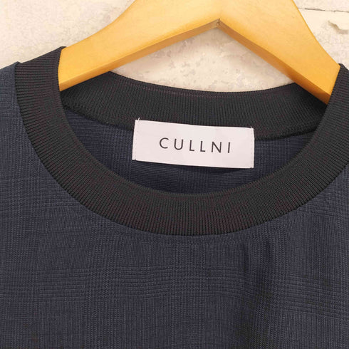 クルニ CULLNI Stretch Taffeta Double Pocket Collarless Jacket メンズ