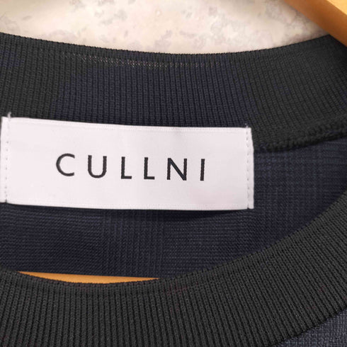 クルニ CULLNI Stretch Taffeta Double Pocket Collarless Jacket メンズ