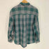 エディーバウアー Eddie Bauer 90S 白タグ ブロックチェック柄 L/S シャツ メンズ import:L