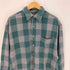 エディーバウアー Eddie Bauer 90S 白タグ ブロックチェック柄 L/S シャツ メンズ import:L