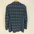 シアーズ Sears 70S proper care for knit garments チェック 背抜き 2B シングルブレスト テーラードジャケット メンズ US:42