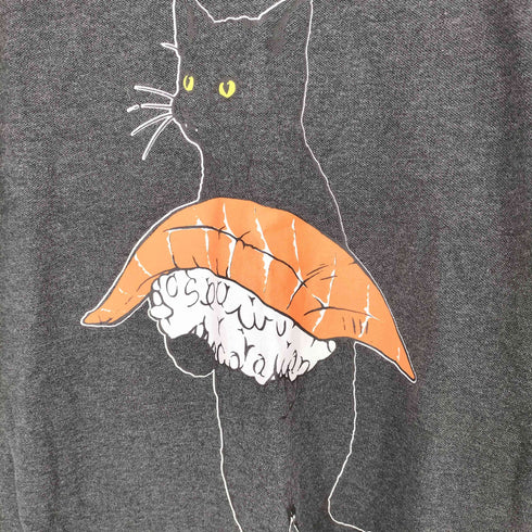 ゴースローキャラバン go slow caravan 鹿の子 寿司猫ラグランTEE W レディース JPN:3
