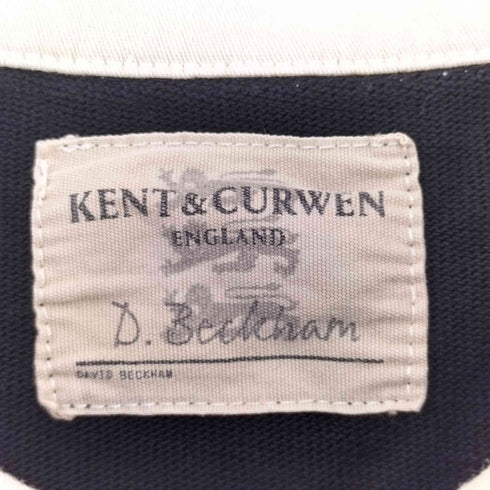 KENT&CURWEN 薔薇刺繍 長袖 ポロシャツ メンズ L