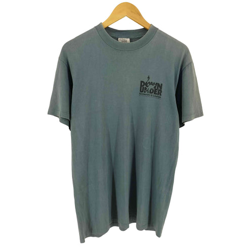 オニータ ONEITA 90s カンガルー レストラン 両面 プリント Tシャツ メンズ M