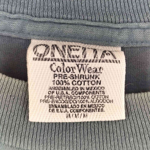 オニータ ONEITA 90s カンガルー レストラン 両面 プリント Tシャツ メンズ M