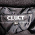 クラクト CLUCT クロスボタン 裏地キルティング レザー フラップポケット スイングトップ ウール ジャケット メンズ JPN:L