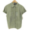 ギャップ Gap 00s PIG SUEDE 半袖 シャツ Y2K レディース L