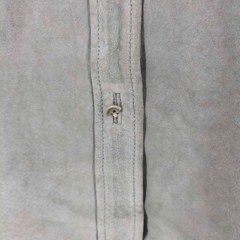 ギャップ Gap 00s PIG SUEDE 半袖 シャツ Y2K レディース L