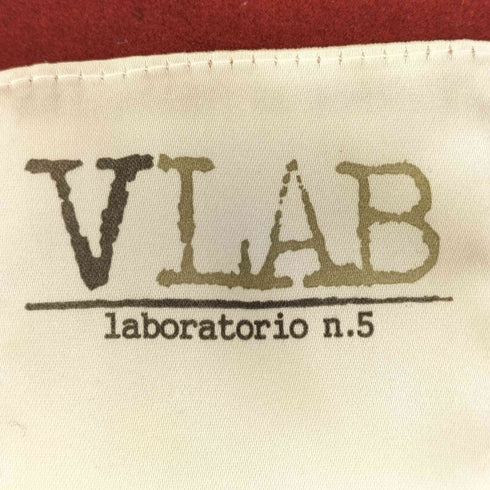 VLAB イタリア製 ラムスエード パンチングコート レディース XL