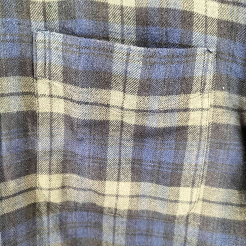 ギャップ Gap 00s チェック ボタンダウン フランネルシャツ メンズ M