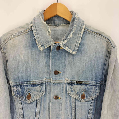 ラングラー Wrangler 80-90S 3rd型 デニム トラックジャケット メンズ