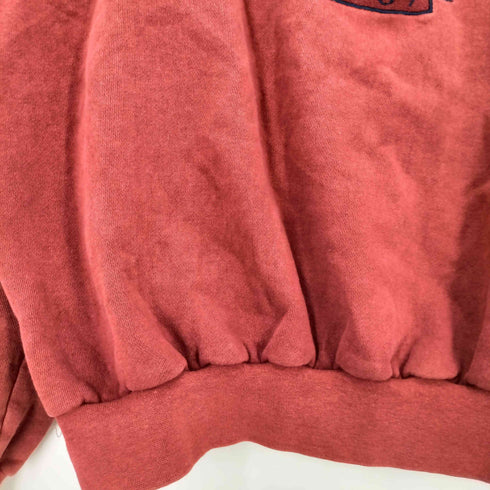 アイゾッド IZOD 90S フロントロゴ刺繍 クルーネック スウェット メンズ import:M