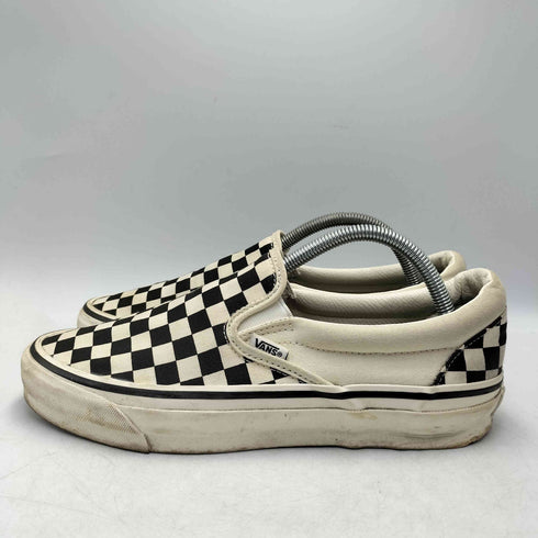 バンズ VANS checkerboard slip on メンズ JPN:26.5