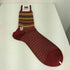 アイムプロダクトイッセイミヤケ im product ISSEY MIYAKE マルチカラー ボーダー ハイソックス メンズ 25-26