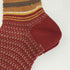 アイムプロダクトイッセイミヤケ im product ISSEY MIYAKE マルチカラー ボーダー ハイソックス メンズ 25-26