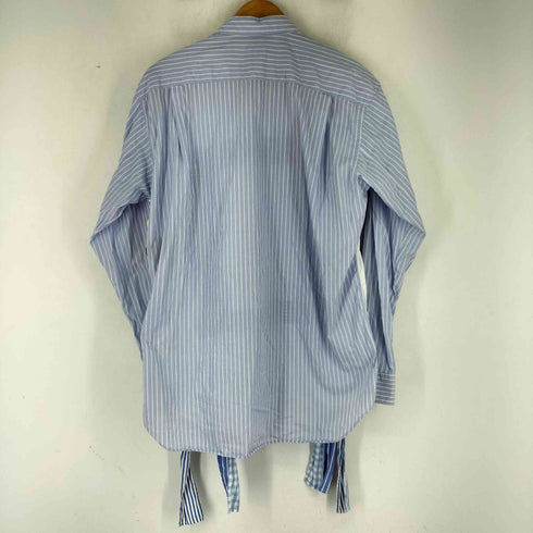 コムデギャルソンシャツ COMME des GARCONS SHIRT フランス製 フロントデザイン クレイジーパターン チェック L/S シャツ メンズ JPN:M