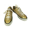 コンバースオールスター CONVERSE ALLSTAR メタリック ゴールド ローカットスニーカー レディース JPN:23