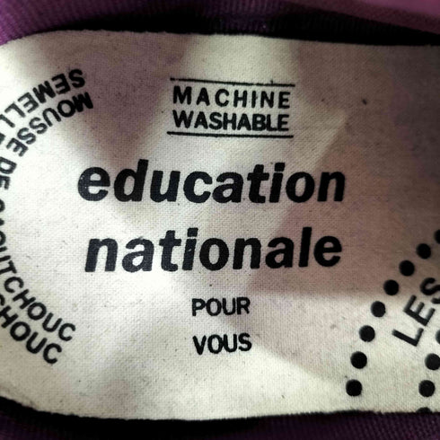 education nationale マーブルデザイン ハイカット スニーカー レディース JPN:36