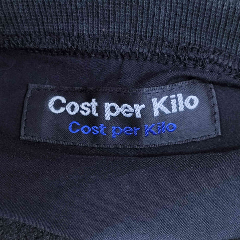 Cost per Kilo ナイロンスウェットドッキング ジップアップ ブルゾン メンズ