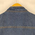 PERSONS JEANS フェイクレザー切替 デニムベスト メンズ 3L