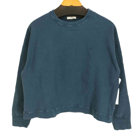 エイトン ATON NATURAL DYE URAKE OVERSIZED SWEAT メンズ 00