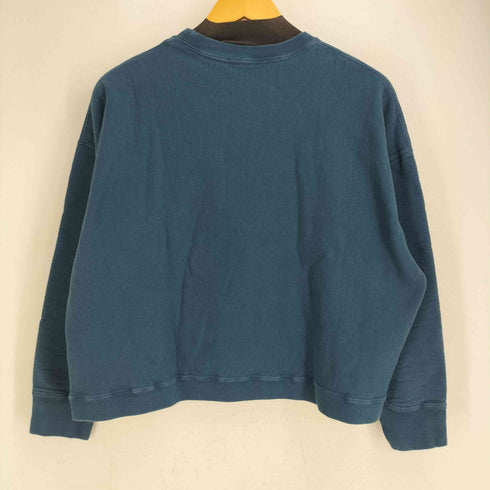 エイトン ATON NATURAL DYE URAKE OVERSIZED SWEAT メンズ 00