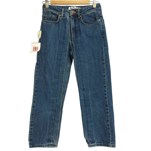 アールト AALTO プリーツデニムパンツ レディース JPN:34