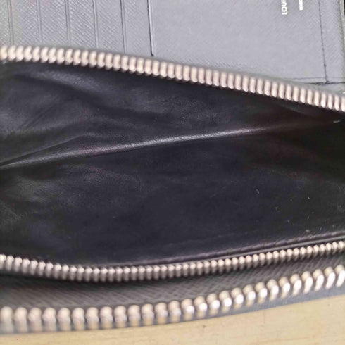 ルイヴィトン LOUIS VUITTON MADE IN SPAIN ラウンドジップ レザー 長財布 メンズ