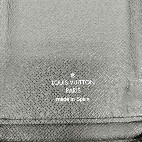 ルイヴィトン LOUIS VUITTON MADE IN SPAIN ラウンドジップ レザー 長財布 メンズ